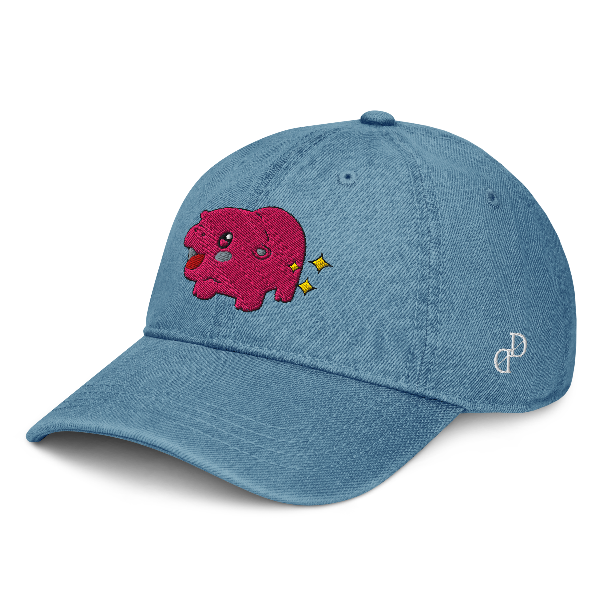 Hippo Drip Denim Cap DP-CH01